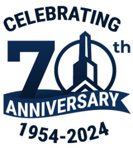 Celebrating our 70th anniversary, 1954 to 2024